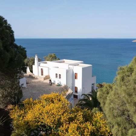 Ivi Beach Front Villa, Leros Vromolithos Bagian luar foto