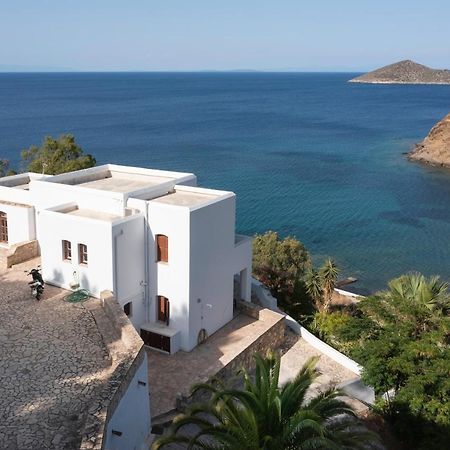 Ivi Beach Front Villa, Leros Vromolithos Bagian luar foto